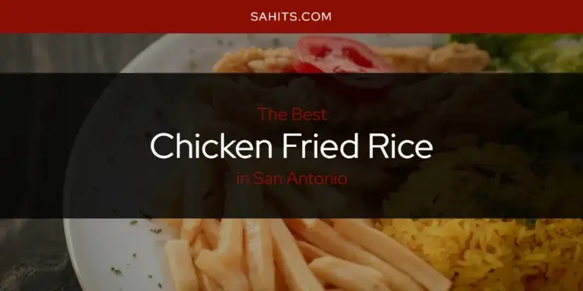 The Absolute Best Chicken Fried Rice in San Antonio  [Updated 2024]