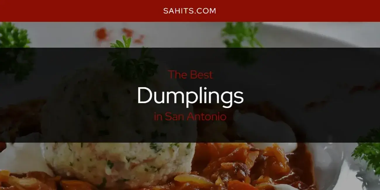 The Absolute Best Dumplings in San Antonio  [Updated 2024]