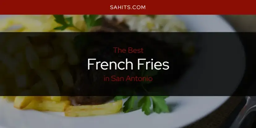 The Absolute Best French Fries in San Antonio  [Updated 2024]