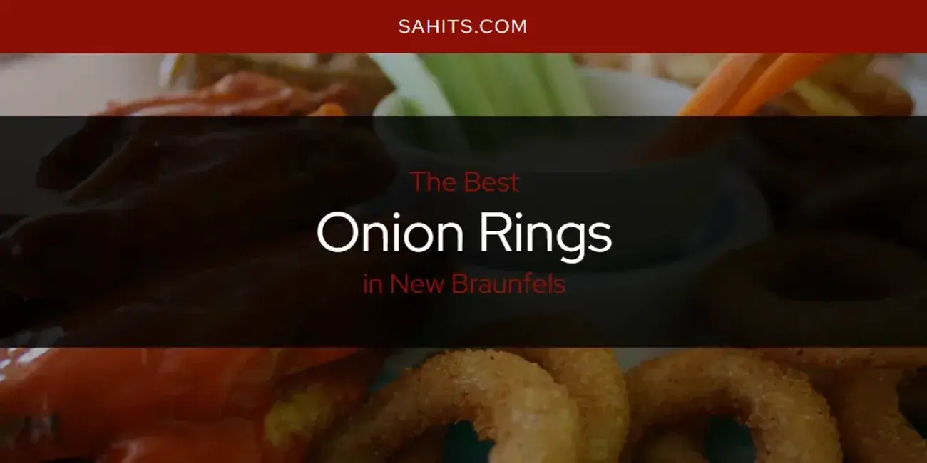 New Braunfels' Best Onion Rings [Updated 2024]