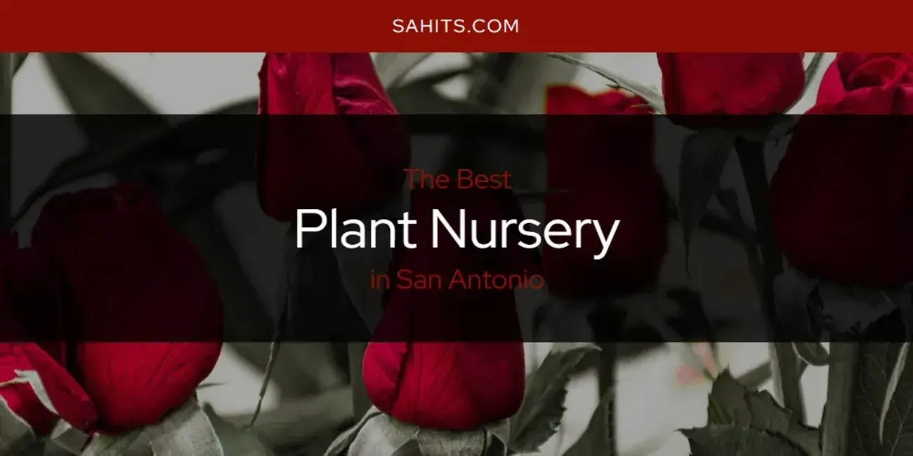 San Antonio's Best Plant Nursery [Updated 2024]