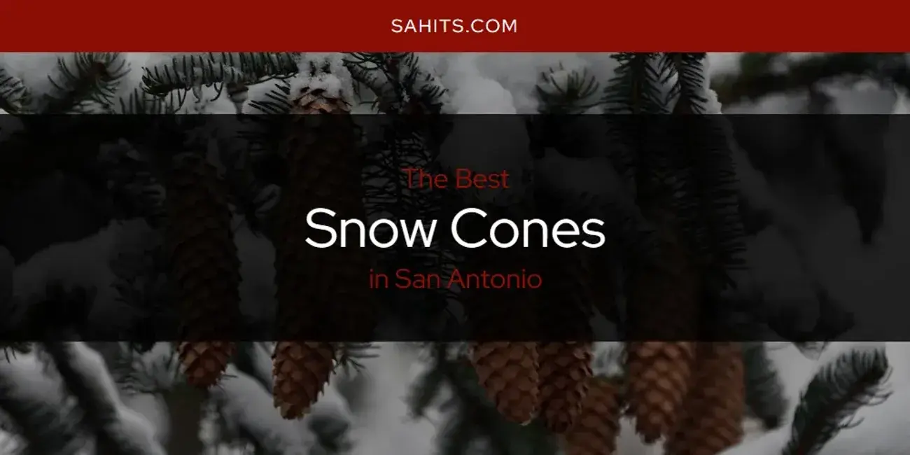 San Antonio's Best Snow Cones [Updated 2024]
