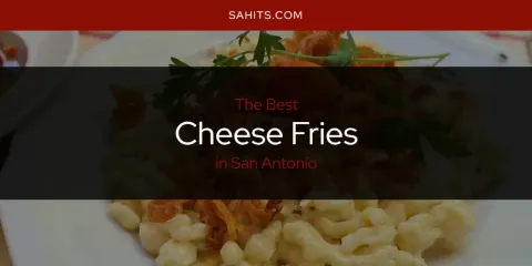 San Antonio's Best Cheese Fries