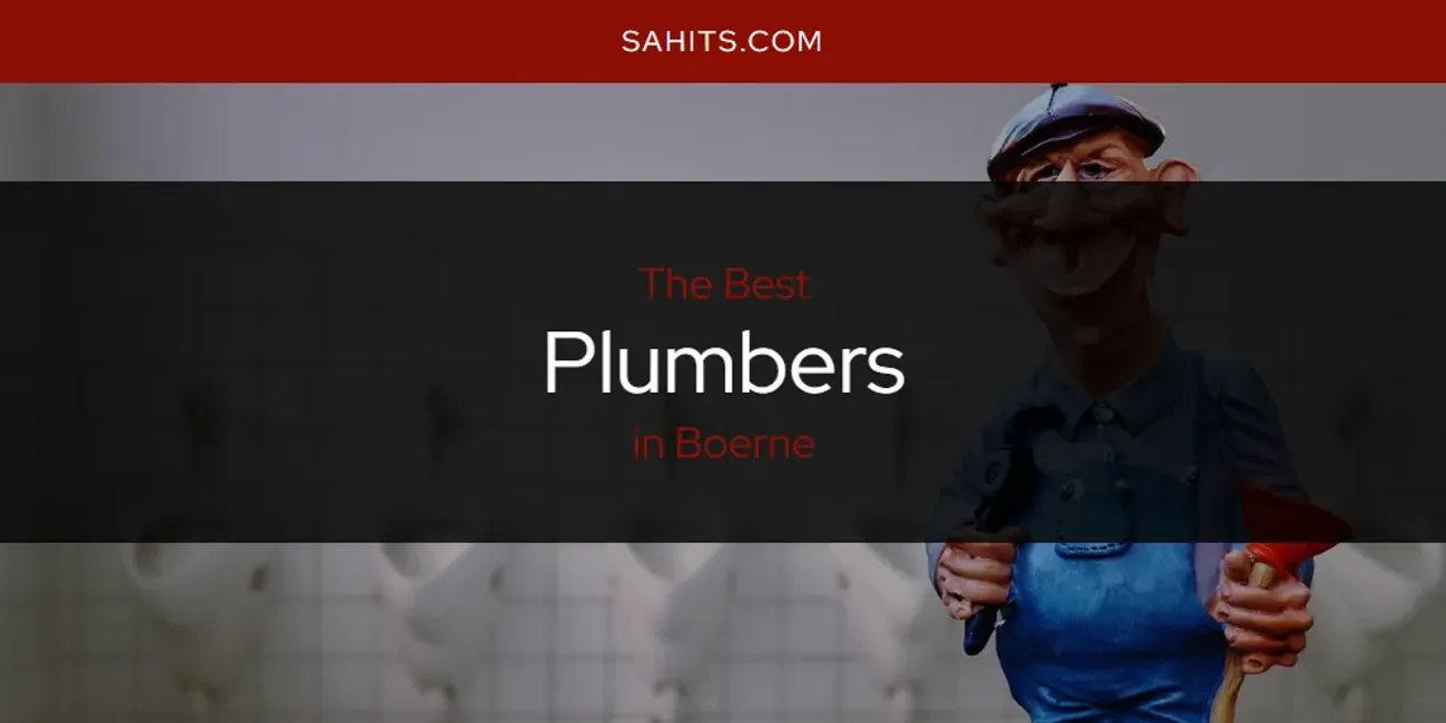 The Top-Rated Plumbers in Boerne for 2025